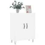 vidaXL Komoda biela 69,5x34x90 cm kompozitné drevo – Obrázok 3