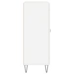 vidaXL Komoda biela 69,5x34x90 cm kompozitné drevo – Obrázok 7