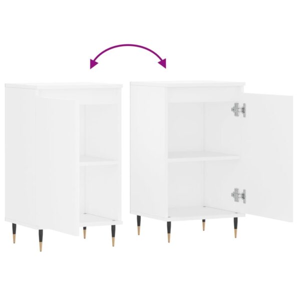 vidaXL Komody 2 ks biele 40x35x70 cm kompozitné drevo – Obrázok 10