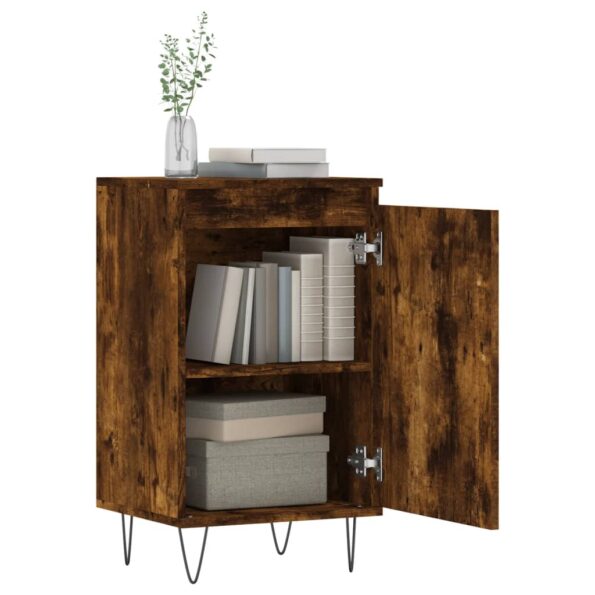 vidaXL Komody 2 ks dymový dub 40x35x70 cm kompozitné drevo – Obrázok 4