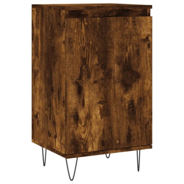 vidaXL Komody 2 ks dymový dub 40x35x70 cm kompozitné drevo – Obrázok 5