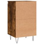 vidaXL Komody 2 ks dymový dub 40x35x70 cm kompozitné drevo – Obrázok 9