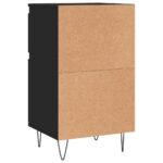 vidaXL Komody 2 ks čierne 40x35x70 cm kompozitné drevo – Obrázok 9