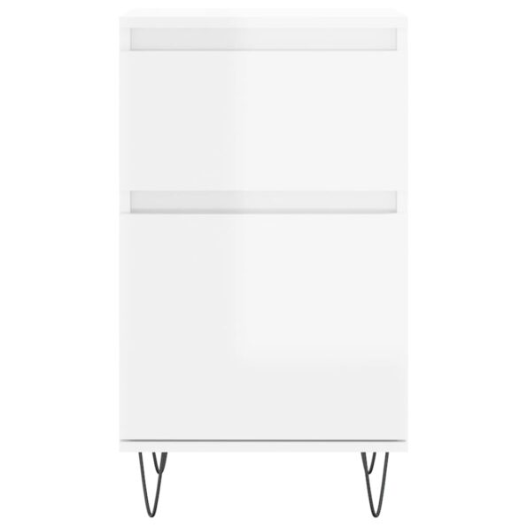vidaXL Komody 2 ks lesklé biele 40x35x70 cm kompozitné drevo – Obrázok 6