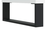vidaXL Komoda biela 60x35x70 cm spracované drevo – Obrázok 9
