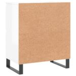 vidaXL Komoda vysoký lesk biela 60x35x70 cm spracované drevo – Obrázok 8