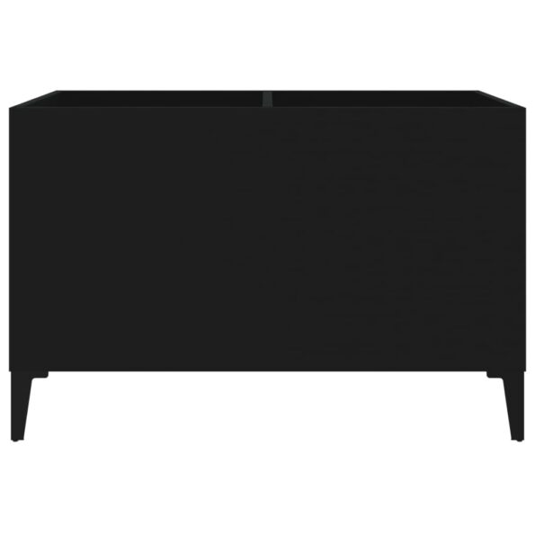 vidaXL Skrinka na platne čierna 74,5x38x48 cm kompozitné drevo – Obrázok 5