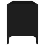 vidaXL Skrinka na platne čierna 74,5x38x48 cm kompozitné drevo – Obrázok 6