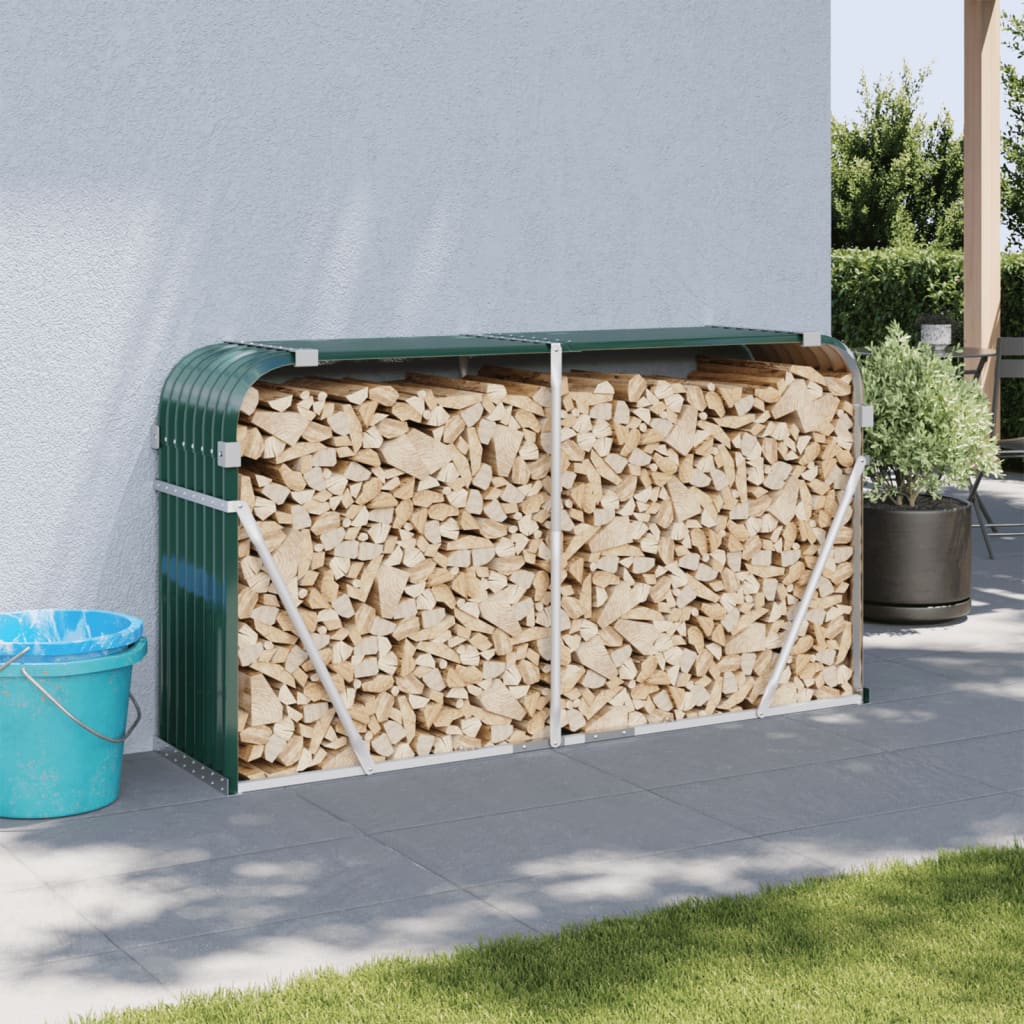 VXL8720845896898_m_en_hd_1.jpg vidaXL Držiak na polená zelený 180x45x100 cm pozinkovaná oceľ – Obrázok 1