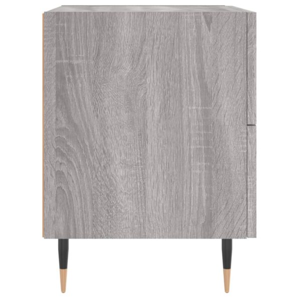 vidaXL Nočný stolík sivý sonoma 40x35x47,5 cm kompozitné drevo – Obrázok 7