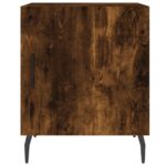 vidaXL Nočné stolíky 2 ks dymový dub 40x40x50 cm kompozitné drevo – Obrázok 7