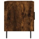 vidaXL Nočné stolíky 2 ks dymový dub 40x40x50 cm kompozitné drevo – Obrázok 8