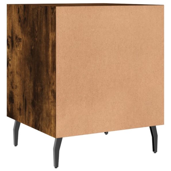 vidaXL Nočné stolíky 2 ks dymový dub 40x40x50 cm kompozitné drevo – Obrázok 9