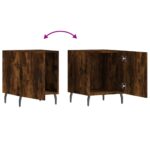 vidaXL Nočné stolíky 2 ks dymový dub 40x40x50 cm kompozitné drevo – Obrázok 10