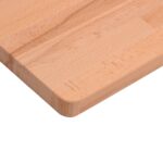 vidaXL Pracovný stôl 220x55x81,5 cm masívny buk a kov – Obrázok 7