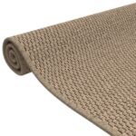vidaXL Behúň sisalový vzhľad pieskový 80x150 cm – Obrázok 5