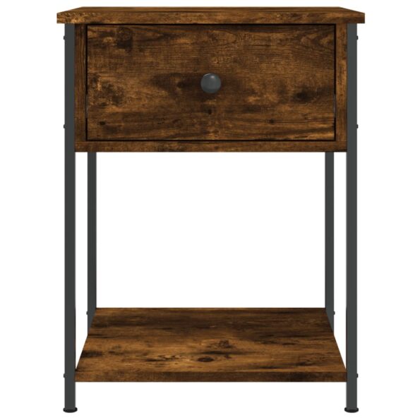 vidaXL Nočné stolíky 2 ks dymový dub 44x45x58 cm kompozitné drevo – Obrázok 7