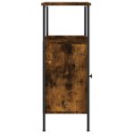 vidaXL Nočné stolíky 2 ks dymový dub 41x31x80 cm kompozitné drevo – Obrázok 8