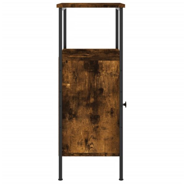 vidaXL Nočné stolíky 2 ks dymový dub 41x31x80 cm kompozitné drevo – Obrázok 8
