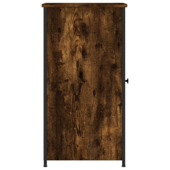 vidaXL Nočný stolík dymový dub 32x42x80 cm kompozitné drevo – Obrázok 7