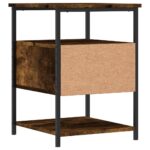 vidaXL Nočné stolíky 2 ks dymový dub 40x42x56 cm kompozitné drevo – Obrázok 9