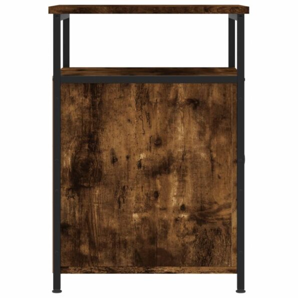 vidaXL Nočný stolík dymový dub 40x42x60 cm kompozitné drevo – Obrázok 7