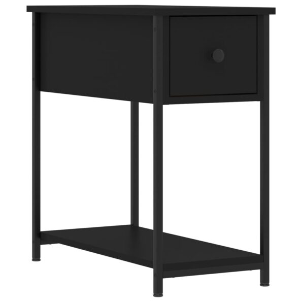 vidaXL Nočné stolíky 2 ks čierne 30x60x60 cm kompozitné drevo – Obrázok 5
