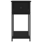 vidaXL Nočné stolíky 2 ks čierne 30x60x60 cm kompozitné drevo – Obrázok 6