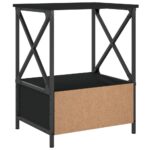 vidaXL Nočné stolíky 2 ks, čierne 50x41x65 cm, kompozitné drevo – Obrázok 9
