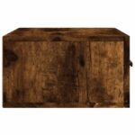 vidaXL Nástenné nočné stolíky 2 ks dymový dub 35x35x20 cm – Obrázok 8