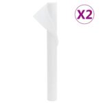 vidaXL Fólia na rastliny 2 rolky 70 g/m² 10x1,6 m
