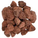 vidaXL Sopečné kamene 10 kg červené 3-5 mm – Obrázok 4