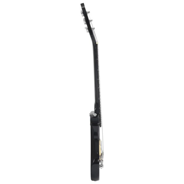 vidaXL Elektrická gitara pre deti s taškou hnedo-čierna 3/4 30" – Obrázok 4