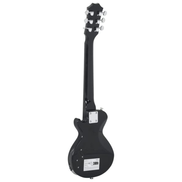 vidaXL Elektrická gitara pre deti s taškou hnedo-čierna 3/4 30" – Obrázok 5
