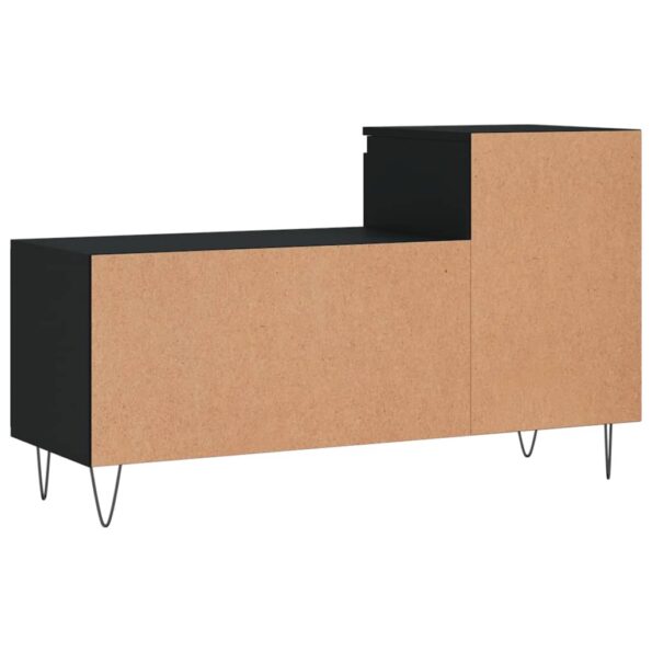 vidaXL Botník čierny 102x36x60 cm spracované drevo – Obrázok 8