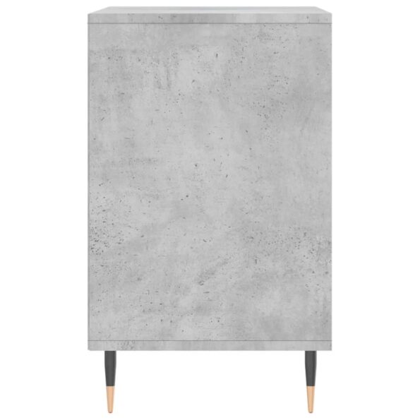 vidaXL Botník betónovo sivý 102x36x60 cm spracované drevo – Obrázok 5