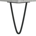 vidaXL Botník betónovo sivý 102x36x60 cm spracované drevo – Obrázok 8