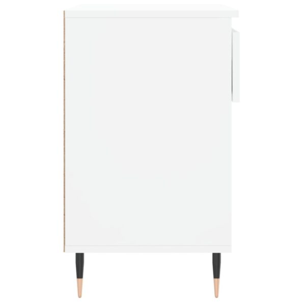 vidaXL Botník biely 70x36x60 cm spracované drevo – Obrázok 7