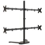 vidaXL Držiak monitora čierny oceľový VESA 75/100 mm – Obrázok 6