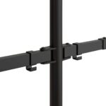 vidaXL Držiak monitora čierny oceľový VESA 75/100 mm – Obrázok 10