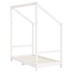 vidaXL Rám detskej postele biely 2x(70x140) cm masívna borovica – Obrázok 7