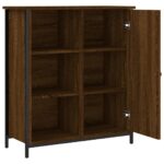 vidaXL Komoda hnedý dub 70x30x80 cm kompozitné drevo – Obrázok 5