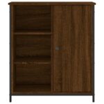 vidaXL Komoda hnedý dub 70x30x80 cm kompozitné drevo – Obrázok 6