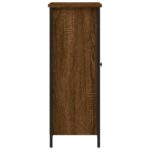 vidaXL Komoda hnedý dub 70x30x80 cm kompozitné drevo – Obrázok 7