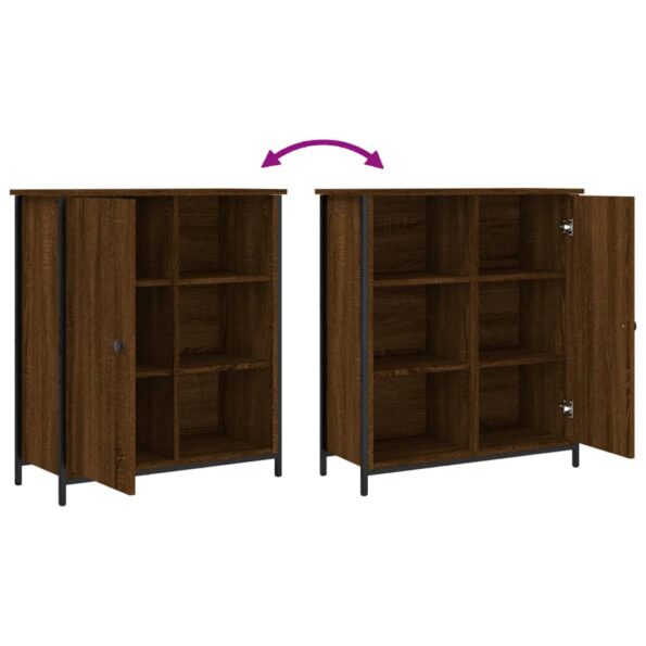 vidaXL Komoda hnedý dub 70x30x80 cm kompozitné drevo – Obrázok 9
