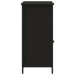 vidaXL Komoda čierna 100x35x75 cm kompozitné drevo – Obrázok 7