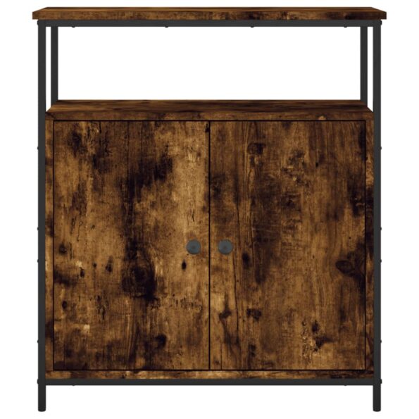 vidaXL Komoda dymový dub 70x30x80 cm kompozitné drevo – Obrázok 6