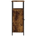 vidaXL Komoda dymový dub 70x30x80 cm kompozitné drevo – Obrázok 7