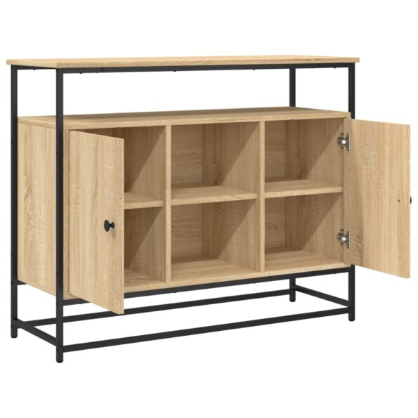 vidaXL Komoda dub sonoma 100x35x80 cm kompozitné drevo – Obrázok 5