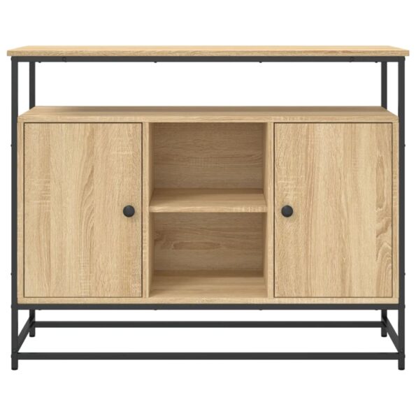 vidaXL Komoda dub sonoma 100x35x80 cm kompozitné drevo – Obrázok 6